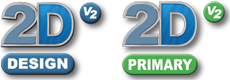 2D Design & 2D Primary Logo